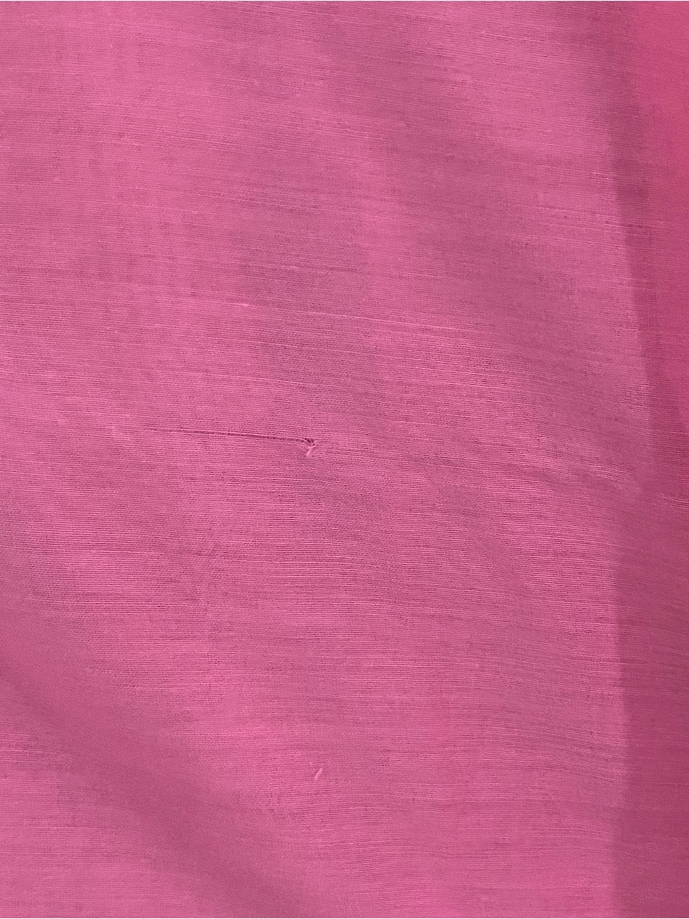 Lilly Pulitzer Pink Tunic with Blue Embroidered Neckline - Picture 3 of 6